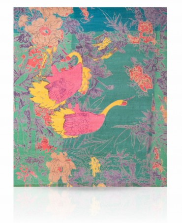 Палантин Женский SN-CRANE/TURQUE.GOLD